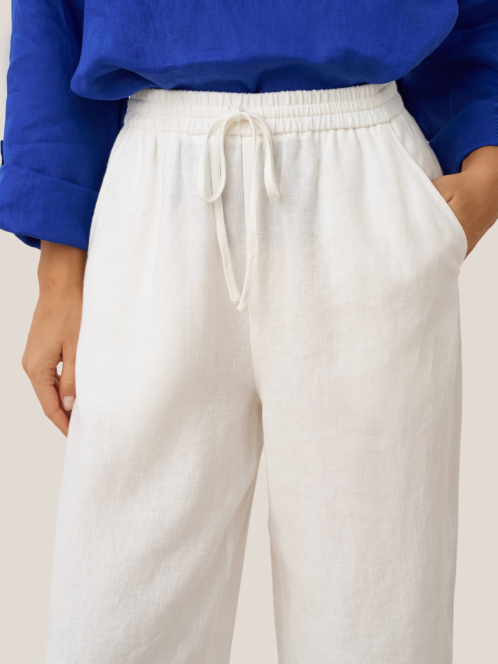 100% Linen Classic Pants LYON