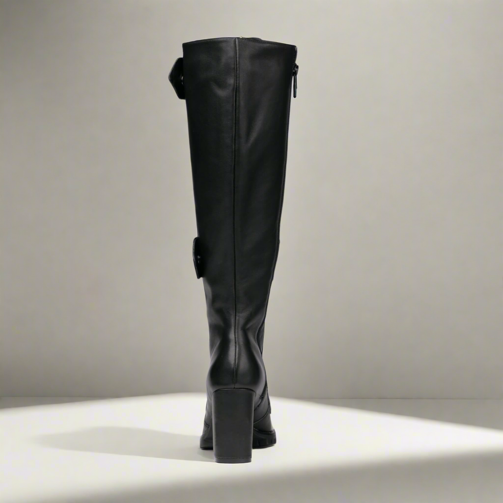 Michaela V Aspen Marta – Black Leather Boots
