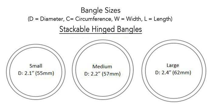 Melody Black Bangle