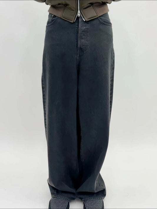 Men' s Wide Leg Jeans - S. M. & Co.