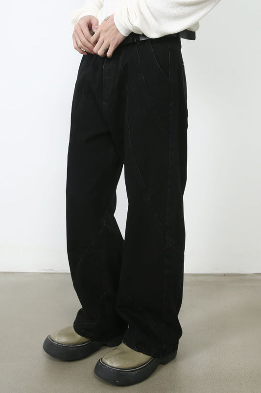 Men's Baggy Jeans with Pockets - S. M. & Co.