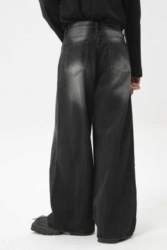 Men's Cat's Whisker Wide Leg Jeans - S. M. & Co.