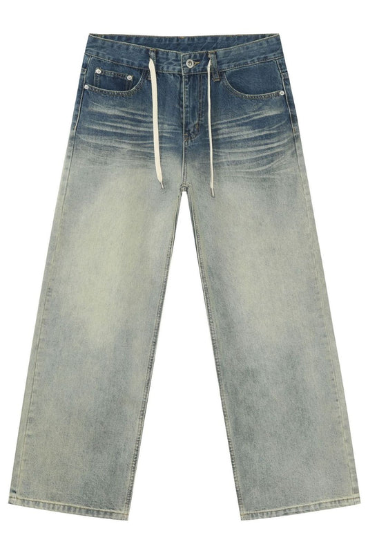 Men's Loose Fit Jeans with Pockets - S. M. & Co.