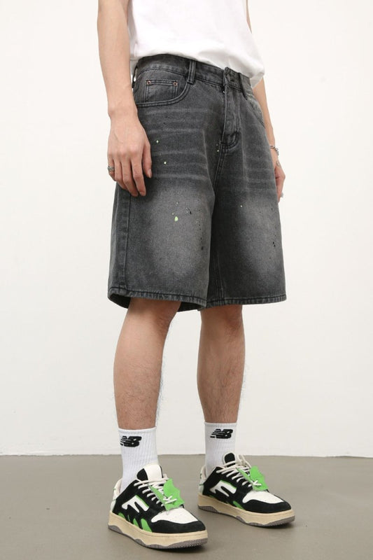 Men's Mid Rise Denim Shorts - S. M. & Co.