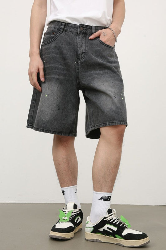 Men's Mid Rise Denim Shorts - S. M. & Co.