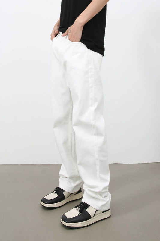 Men's Mid Rise Jeans with Pockets - S. M. & Co.
