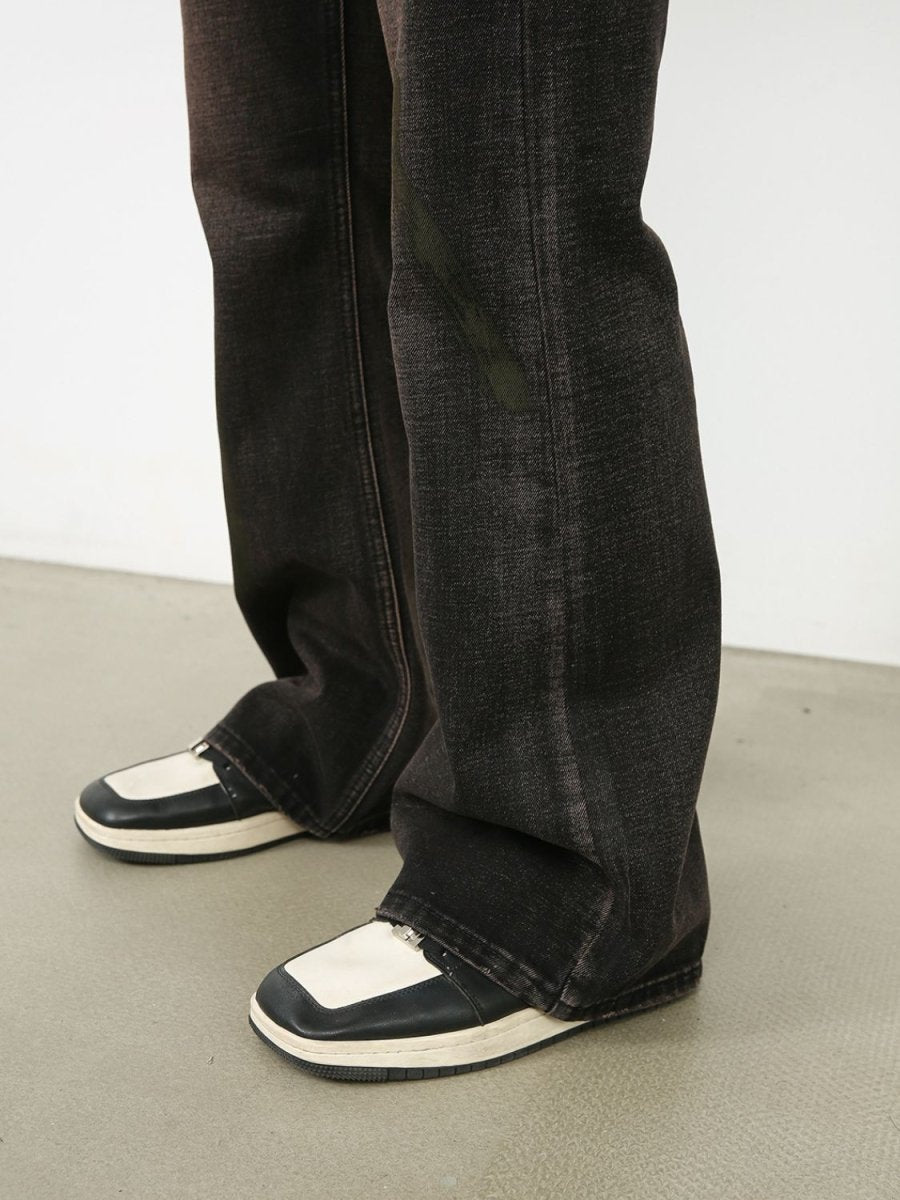 Men's Mid Rise Jeans with Pockets - S. M. & Co.