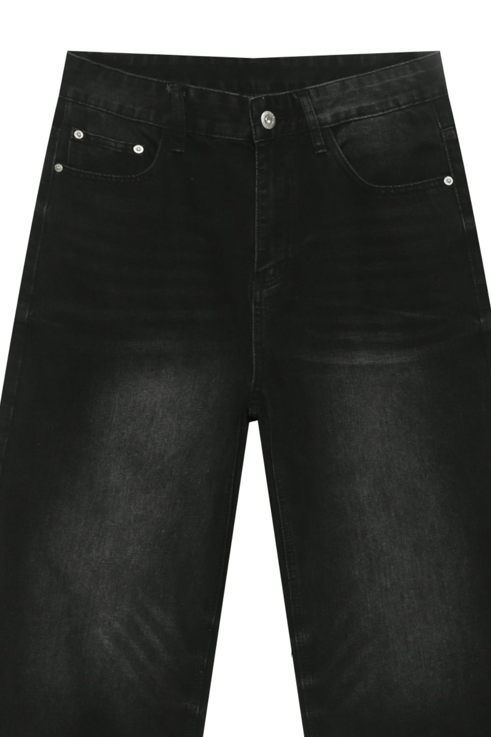 Men's Mid Rise Wide Leg Jeans - S. M. & Co.