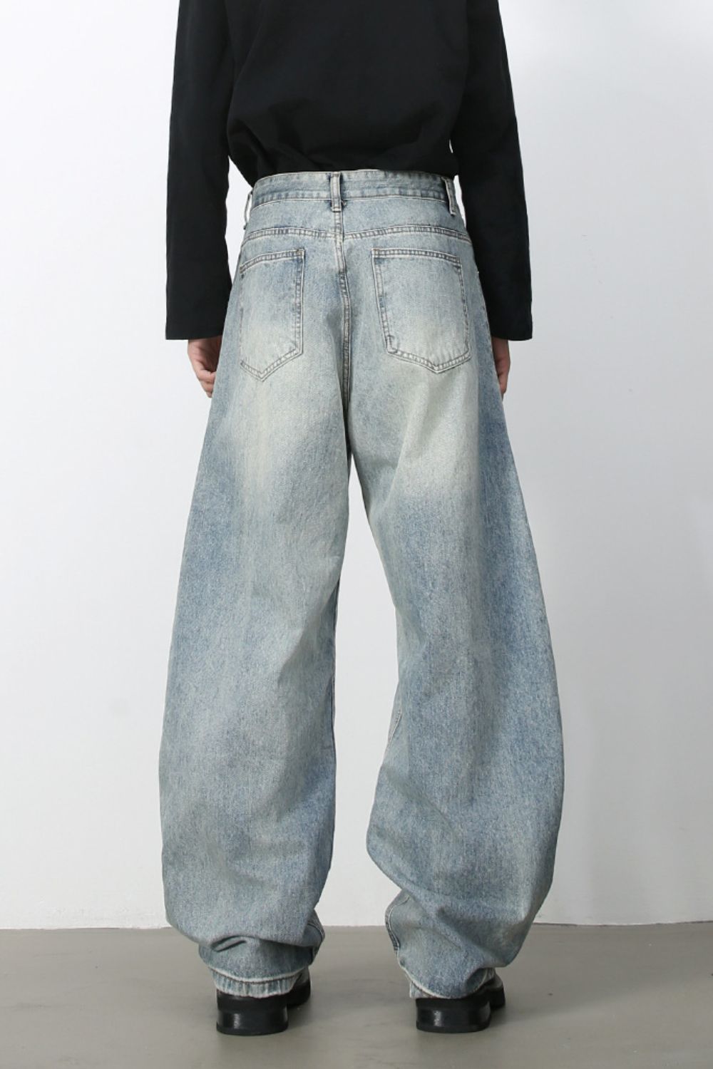 Men's Wide Leg Jeans - S. M. & Co.