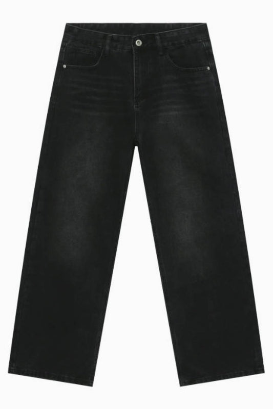 Men's Wide Leg Jeans with Pockets - S. M. & Co.