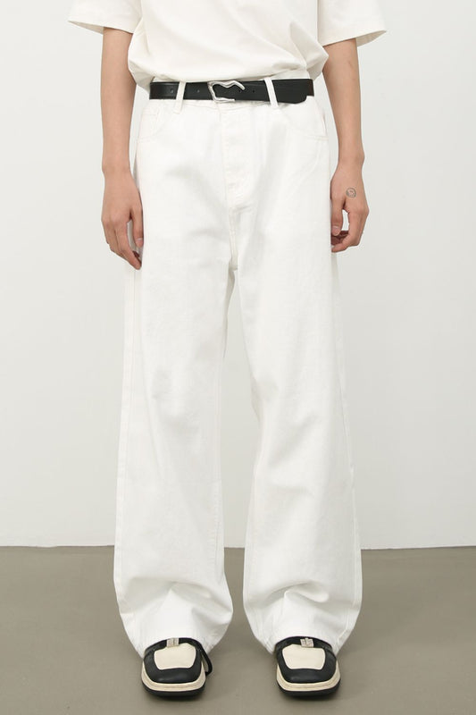 Men's Wide Straight Leg Jeans - S. M. & Co.