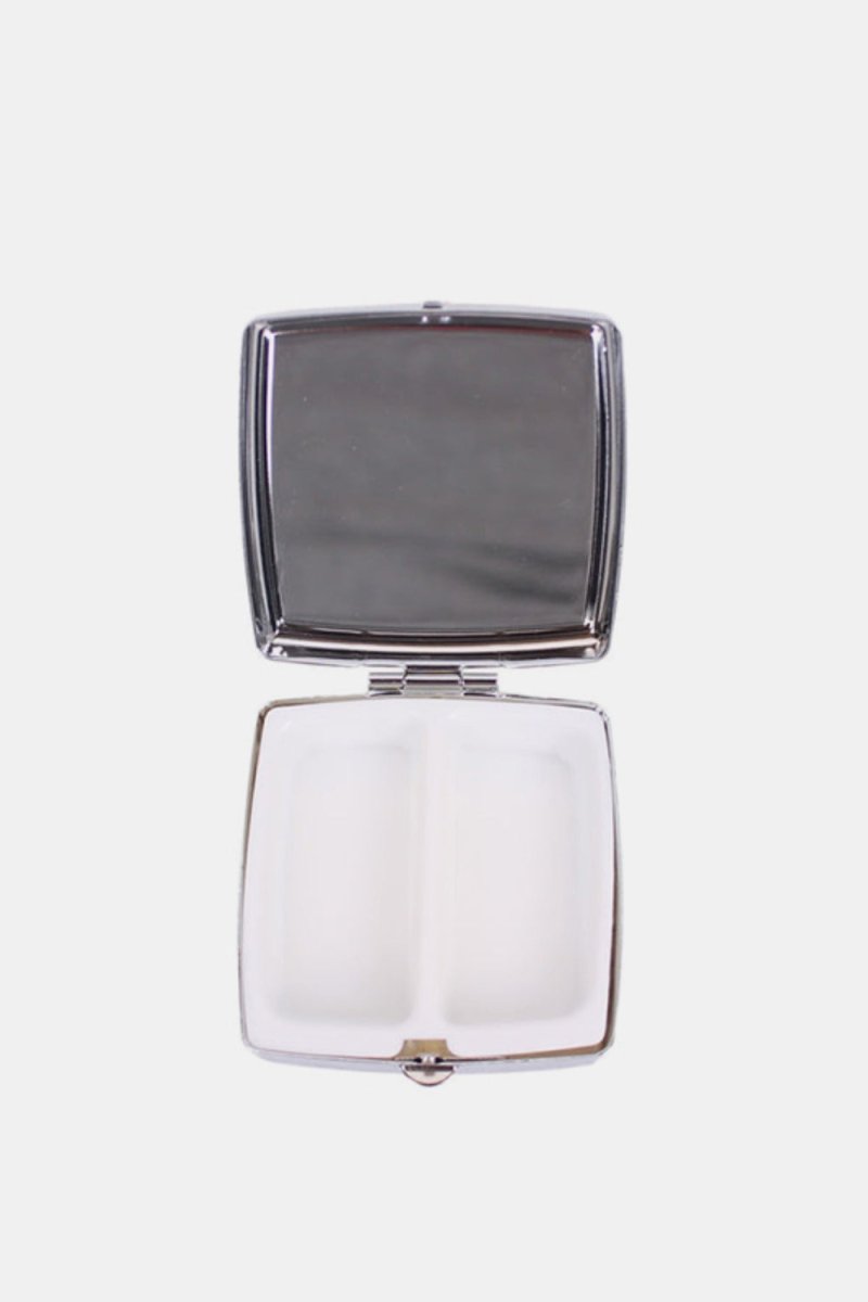 Nicole Lee USA Print Metallic Rectangular Pill Case - S. M. & Co.